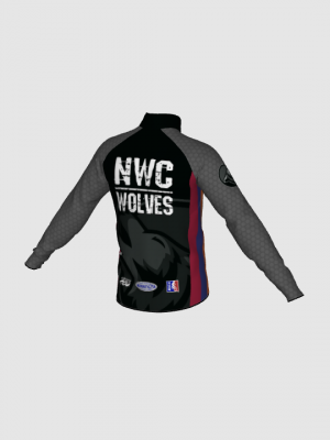 Podiumwear Men's Lightweight Cycling Jacket (Cycling) Back View