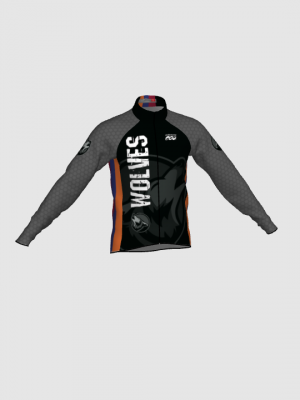 Podiumwear Men's Lightweight Cycling Jacket (Cycling) Front View