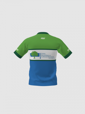 Podiumwear Men's Silver Short Sleeve MTB Jersey - New Fabric 2025!