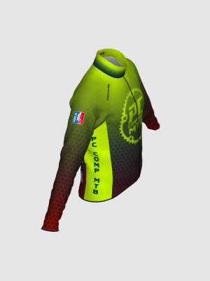 Podiumwear Men's Lightweight Cycling Jacket (Cycling) Side View