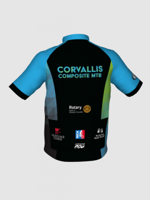 Podiumwear Child's MTB Jersey (Cycling) Back View