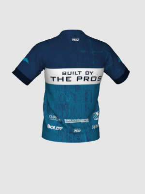 Podiumwear Men's Silver Short Sleeve MTB Jersey - New Fabric 2025!