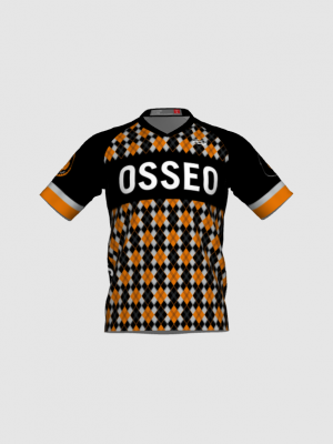 Podiumwear Men's Silver Short Sleeve MTB Jersey - New Fabric 2025!