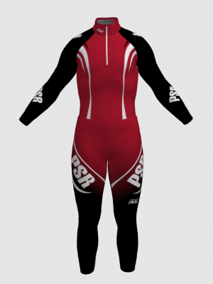 Podiumwear Nordic Child's Two-Piece Race Suit (Nordic Skiing) Front View