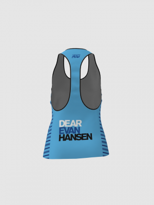 Podiumwear Women's Singlet (Nordic Skiing) Back View