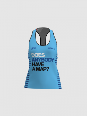 Podiumwear Women's Singlet (Nordic Skiing) Front View