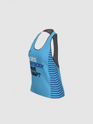 Podiumwear Women's Singlet (Nordic Skiing) Side View