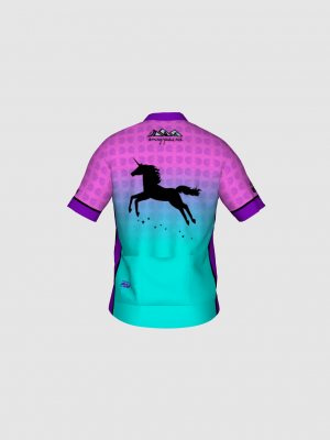 Podiumwear Child's MTB Jersey (Cycling) Back View