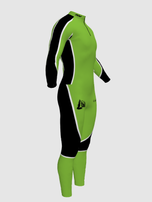 Podiumwear Nordic Child's Two-Piece Race Suit (Nordic Skiing) Side View