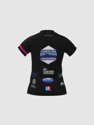 Podiumwear Women's Silver Short Sleeve MTB Jersey - NEW FABRIC 2025!