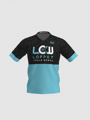 Podiumwear Men's Silver Short Sleeve MTB Jersey - New Fabric 2025!