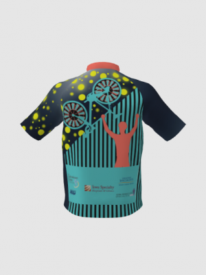 Podiumwear Child's MTB Jersey (Cycling) Back View