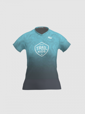Podiumwear Women's Silver Short Sleeve MTB Jersey - NEW FABRIC 2025!