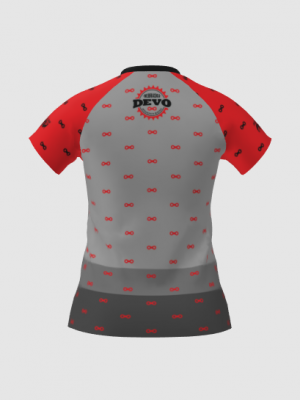 Podiumwear Women's Silver Short Sleeve MTB Jersey - NEW FABRIC 2025!