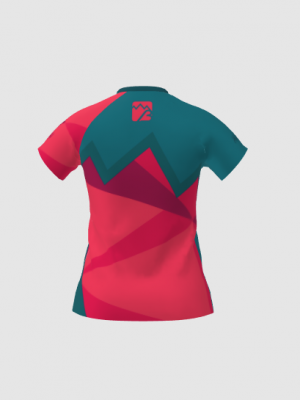 Podiumwear Women's Silver Short Sleeve MTB Jersey - NEW FABRIC 2025!