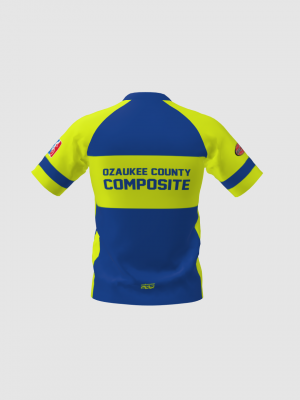 Podiumwear Men's Silver Short Sleeve MTB Jersey - New Fabric 2025!