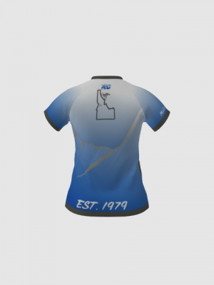 Podiumwear Women's Silver Short Sleeve MTB Jersey - NEW FABRIC 2025!