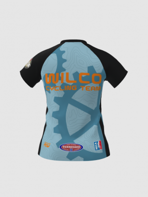 Podiumwear Women's Silver Short Sleeve MTB Jersey - NEW FABRIC 2025!