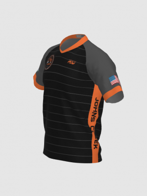 Podiumwear Men's Silver Short Sleeve MTB Jersey - New Fabric 2025!