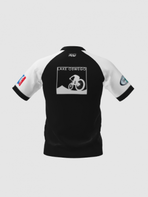 Podiumwear Men's Silver Short Sleeve MTB Jersey - New Fabric 2025!