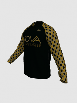 Podiumwear Unisex Silver Long Sleeve Tech Tee - New Fabric 2025!