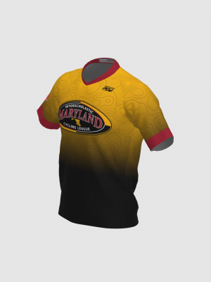Podiumwear Men's Silver Short Sleeve MTB Jersey - New Fabric 2025!