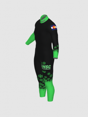 Podiumwear Nordic Child's Two-Piece Race Suit (Nordic Skiing) Side View