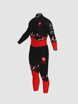 Podiumwear Nordic Child's Two-Piece Race Suit (Nordic Skiing) Side View