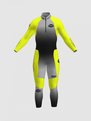 Podiumwear Nordic Child's Two-Piece Race Suit (Nordic Skiing) Front View