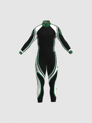 Podiumwear Nordic Child's Two-Piece Race Suit (Nordic Skiing) Front View