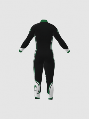 Podiumwear Nordic Child's Two-Piece Race Suit (Nordic Skiing) Back View