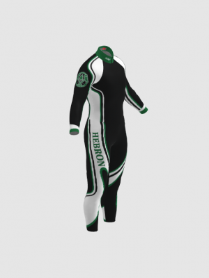 Podiumwear Nordic Child's Two-Piece Race Suit (Nordic Skiing) Side View