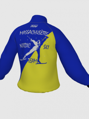 Podiumwear Bronze Jacket Unisex (Nordic Skiing) Back View