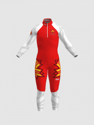 Podiumwear Nordic Child's Two-Piece Race Suit (Nordic Skiing) Front View