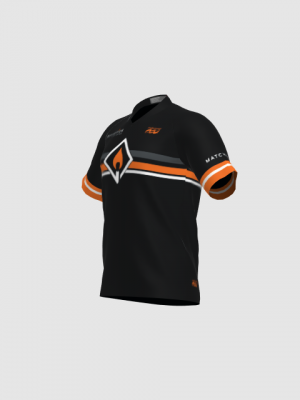 Podiumwear Men's Silver Short Sleeve MTB Jersey - New Fabric 2025!