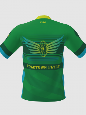 Podiumwear Men's Silver Short Sleeve MTB Jersey - New Fabric 2025!