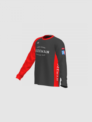 Podiumwear Unisex Silver Long Sleeve Tech Tee - New Fabric 2025!