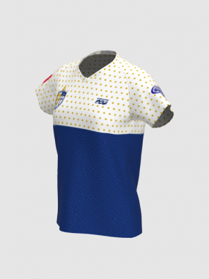 Podiumwear Women's Silver Short Sleeve MTB Jersey - NEW FABRIC 2025!