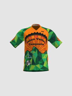 Podiumwear Men's Silver Short Sleeve MTB Jersey - New Fabric 2025!