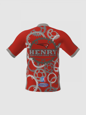 Podiumwear Men's Silver Short Sleeve MTB Jersey - New Fabric 2025!