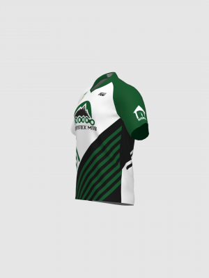 Podiumwear Men's Silver Short Sleeve MTB Jersey - New Fabric 2025!