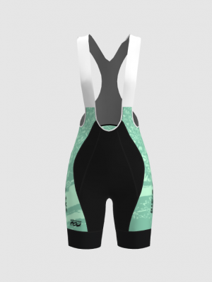 Podiumwear Women's Cycling Bibs (Cycling) Front View