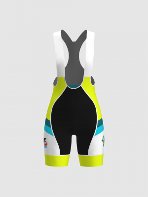 Podiumwear Women's Cycling Bibs (Cycling) Front View