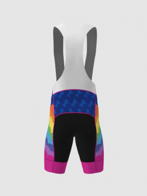Podiumwear Men's Cycling Bibs (Cycling) Back View