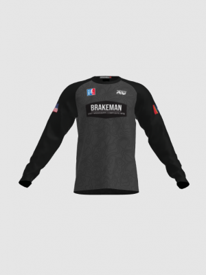 Podiumwear Unisex Silver Long Sleeve Tech Tee - New Fabric 2025!
