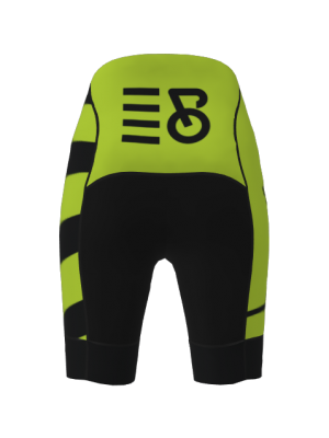 Podiumwear Men's Cycling Bibs (Cycling) Back View