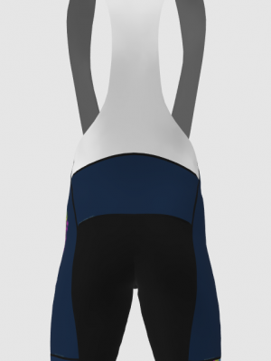 Podiumwear Men's Cycling Bibs (Cycling) Back View