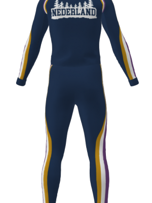 Podiumwear Unisex Silver Two-Piece Race Suit