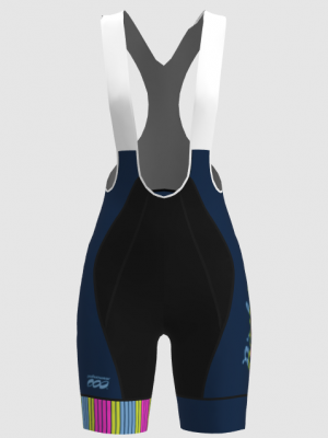 Podiumwear Women's Cycling Bibs (Cycling) Front View