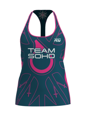 Podiumwear Women's Singlet (Nordic Skiing) Front View